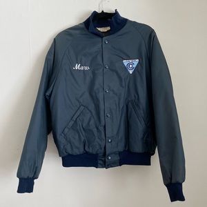VINTAGE Navy Bomber Jacket